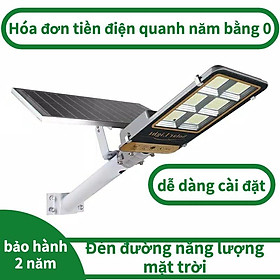 Mua Đèn năng lượng mặt trời 300W  Đèn đường phố ngoài trời năng lượng mặt trời công suất 300W chống nước tiêu chuẩn IP67