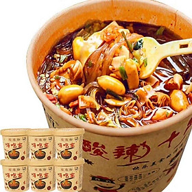 Thùng 6 hộp Miến Chua Cay Trùng Khánh - chính hãng JUNJIE