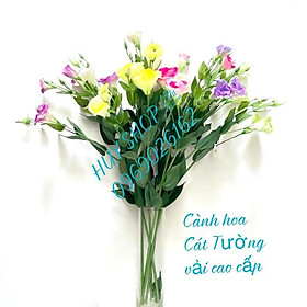 Mua Cành Hoa CÁT TƯỜNG Vải cao cấp trang trí nhà cửa