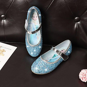 Giầy kim tuyến, giày bệt công chúa cho bé 21007