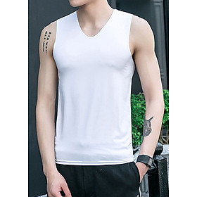 Áo Ba Lỗ Tank Top Thoáng Mát Không Viền Không Đường May Phong Cách Độc Lạ - Thời Trang Nam SZone SA485