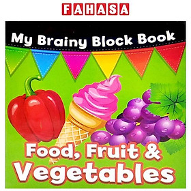 My Brainy Block Books: Food, Fruits & Vegetables