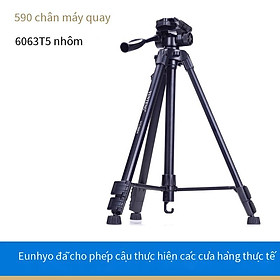 Đặc Biệt Yunteng 590 Chân Máy PTZ Micro SLR Camera Điện Thoại Di Động Chụp Ảnh Máy Ảnh Du Lịch Ngoài Trời Chân Máy