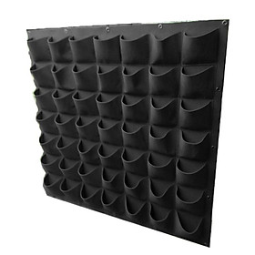 Túi trồng cây treo tường 49 hốc,