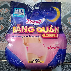 Combo 6 Gói Băng Vệ Sinh Diana Sensi Băng Quần size M-L (Diana Sensi Dạng Quần) Mỗi gói 2 miếng- HSD luôn mới
