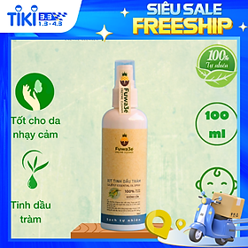 Xịt tinh dầu tràm Fuwa3e hữu cơ 100ml