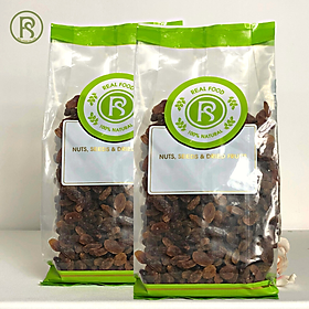 Nho Khô Nâu Real Food Làm Snack, Làm Bánh & Sinh Tố Ngọt Ngào & Giàu Dinh Dưỡng/Brown Raisin (1kg)
