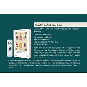 (Ấn bản đặc biệt kỷ niệm 20 năm Nhã Nam) NGÀN NĂM ÁO MŨ – Trần Quang Đức – Nhã Nam – NXB Thế giới