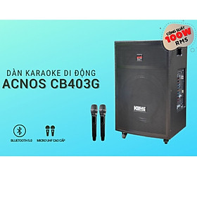 Dàn Karaoke Di Động Acnos KBEATBOX CB403G - Hàng Chính Hãng