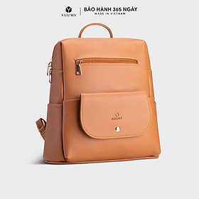 Balo nữ da mịn khóa kéo yuumy yba32