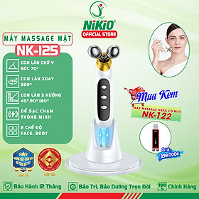 Máy Nâng Cơ 2 Chức Năng Face Và Body Nikio NK-125 - Massage EMS Săn Chắc Da Toàn Thân Và Tạo Cằm Vline