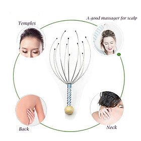 Cây Massage Đầu Thư Giãn Cực Phê -Xả Stress