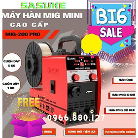Mua Máy Hàn Mig Không Dùng Khí Sasuke Mig 200 Pro Sử Dụng Cuộn Dây 5 Kg