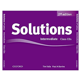 [Download Sách] Solutions (2E) Intermediate Class Audio CDs (3 Discs)