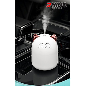 Mua Máy phun sương tạo ẩm Rhino H903 dung tích 250ml  nhỏ gọn  không gây tiếng ồn  tích hợp đèn ngủ RGB nhiều màu - Hàng chính hãng