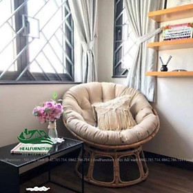 Mua Ghế lười thư giãn Papasan 1m2 mây phòng ngủ cho bé  decor ban công nằm thư giãn  trang trí phòng khách vip / HealHomes