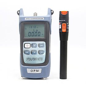 Fiber Optic Tool Kit Self Calibration Optical Power Meter 10MW Visual Fault Locator Testing Pen