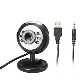 Webcam Camera Qua Usb Có Thể Xoay 360 Độ Cho Pc Máy Tính Xách Tay Trực Tiếp Hội Nghị Truyền Hình 640P