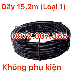 Dây thông tắc lò xo phi 16 (loại 1). Được làm bằng Chất liệu thép Mangar siêu bền