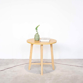 Mua Bàn Sofa – Bàn Cafe Tròn Gỗ Sồi MOHO OSLO 901