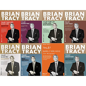 [Download Sách] Combo Sách - 8 Cuốn Sách Kinh Tế Của Tác Giả Brian Tracy