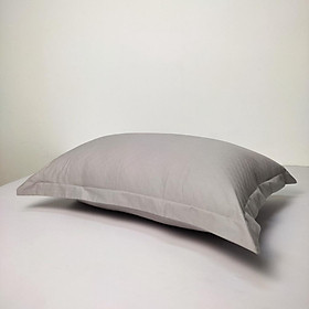 Mua Vỏ gối cotton tự nhiên cao cấp 50x70cm màu xám