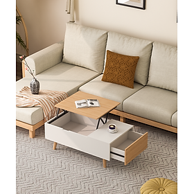 Mua Bàn Trà Bàn Sofa Gỗ Mặt Bàn Nâng Hạ Thông Minh Sang Trọng - AP253