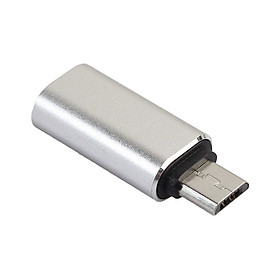 Đầu chuyển Lightning sang Micro Usb Jack chuyển cho máy andoird và iphone adapter ( Vào Lightning Ra Micro Usb )