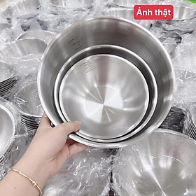 Mua SET 3 BÁT INOX TO SIÊU BỀN ĐẸP