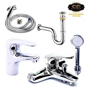 Mua Bộ Vòi sen & vòi xịt vệ sinh EUROLIFE : EL-6001 + EL-6002 + EL-X07 + EL-X01