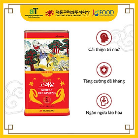 Hình ảnh Hồng sâm củ khô 150gram Daedong Korea Ginseng (Premium 16-25 củ)