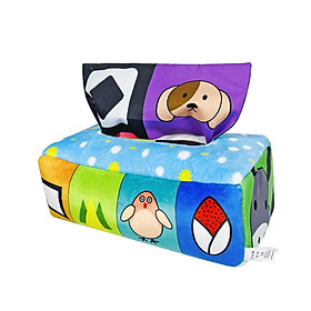 Baby Tissue Box Toys Developmental for Early Education