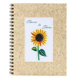 Sổ Tay Giấy Xoắn QNB008