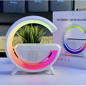 Mua Loa Bluetooth Thông Minh Không Dây Đa Năng  Đa Chế Độ Ánh Sáng  Tích Hợp 4 Chức Năng Sạc Tích Điện Không Dây