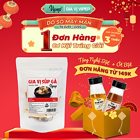 Gia Vị Nấu Súp Gà Tự Nhiên Vipep 100g