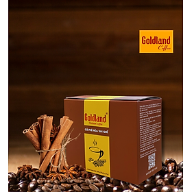 Cà phê Hòa tan Quế Goldland Hộp 200g (10g x 20g)/ Cà phê Song Nguyên