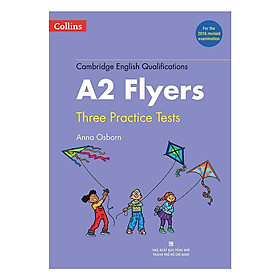 Sách - Collins A2 Flyers - Three Practice Tests - Kèm 1 MP3 - Nhân Trí Việt