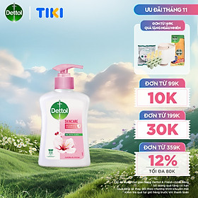 Nước rửa tay diệt khuẩn Dettol - Chai 250g