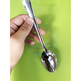 Muỗng các loại Inox chất lượng (Muỗng bầu, muỗng soup và muỗng cà phê) chất liệu 100% Inox bóng loáng kích thước 16x4cm