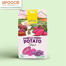 Khoai Lang Tím Sấy Giòn LAFOOCO 100g Xuất Khẩu