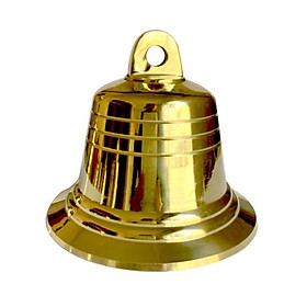 ️FREESHIP️  Chuông đồng phong thủy, Chuông đồng nhỏ Vàng Kim loại cho Nhà thờ 206723 loại nhỏ 3.8x4 cm