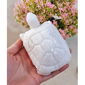 Mua Cụ Rùa phong thủy 12cm đá tự nhiên tạc tay