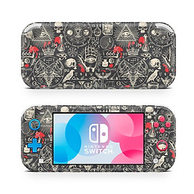 Mua Skin decal dán Nintendo Switch Lite mẫu Stickerbomb (dễ dán  đã cắt sẵn)