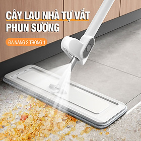 Mua Cây lau nhà phun sương tự vắt xoay 360 độ lau sạch khô nhanh - Kitimop Spray Pro