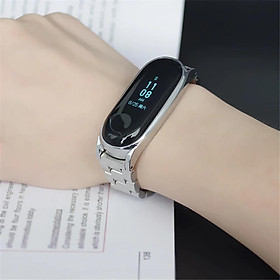 Stainless Steel Bracelet Wristbands for Xiaomi Mi Band 3/4 Strap