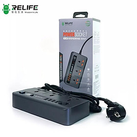 Ổ cắm điện RELIFE 3 ổ cắm, 5 cổng USB sạc điện thoại