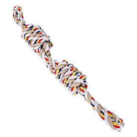 Dog Chew Rope Toy Interactive Toy Portable Cotton Rope Biting Toy Treats Toy
