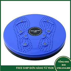Đĩa Xoay Giảm Eo 360 Độ, Bàn Xoay Lắc Massage Tập Bụng Eo Thon, Tập Gym Tại Nhà Đường Kính 25Cm - Free Ship Toàn Quốc