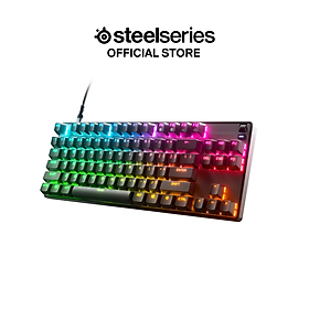 Mua Bàn phím gaming có dây SteelSeries Apex 9 TKL màu đen  Led RGB  100 triệu clicks  cáp tháo rời  Hàng chính hãng  Bảo hành 12 tháng