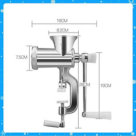 Mua Máy xay thịt bằng tay inox - Hàng Chất Lượng